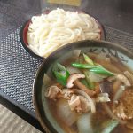 3月に食べたうどん