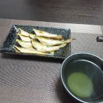 今夜の晩酌 ハタハタ干しをつまみに