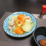 今夜は温かいポトフをいただいて、寝落ち厳禁。