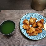 今夜は鶏のから揚げで一杯