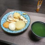 2018年1月1日(元旦)の夜はおでんで一杯