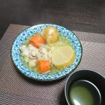 今夜の晩酌 熱々のポトフで温まり