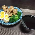 今夜の晩酌 鶏のさっぱり煮をつまみに一杯