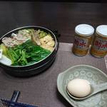 今夜の晩酌 寄せ鍋を作って一杯